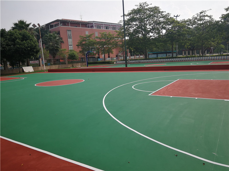 丙烯酸籃球場翻新建設 丙烯酸籃球場翻新建設