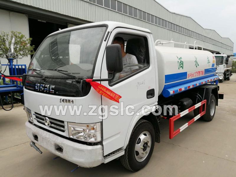 2019/06/04 九江藕總在程力集團訂購一輛5噸國三東風福瑞卡灑水車，單號195025