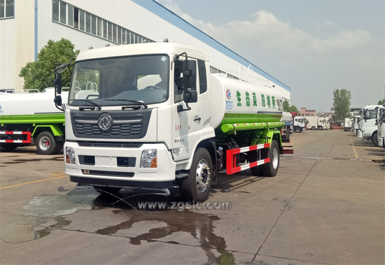 國(guó)六東風(fēng)天錦14方灑水車(chē)圖片配置