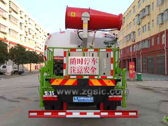 程力國六東風D9噴霧車_噴霧車配置