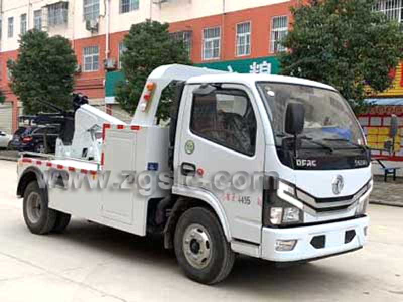 (國六)東風小多利卡拖吊連體清障車_國六清障車多少錢