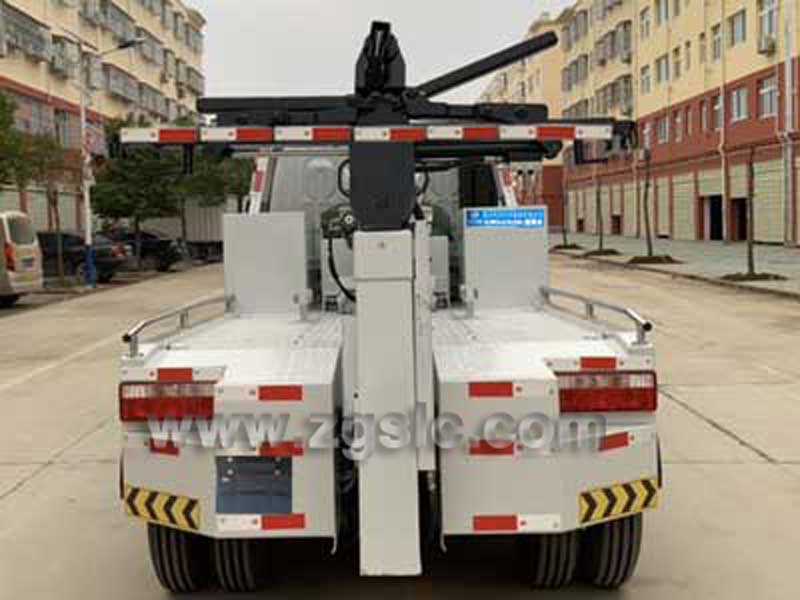 (國六)東風小多利卡拖吊連體清障車_國六藍牌清障車可以上戶嗎?